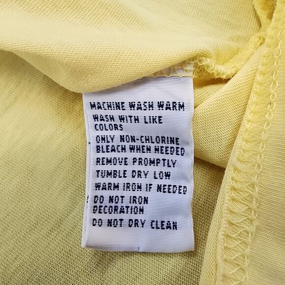 VTG Polo Ralph Lauren Shirt Mens Large Yellow Short Sleeve Hand Crafted Canoes - Picture 13 of 15